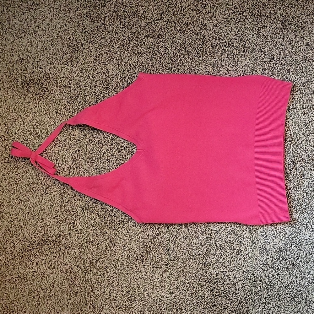 Gap Pink tie back cami